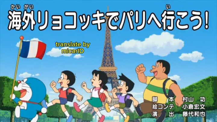 Doraemon - Yuk Pergi Ke Paris dengan Study Tour Luar Negeri (Sub Indo)