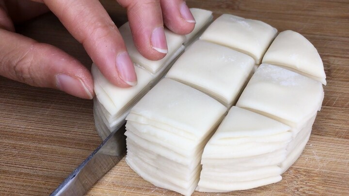 An 89-year-old grandma's breakfast: 2-yuan dumpling wrappers, ready in 5 minutes—truly delicious, si