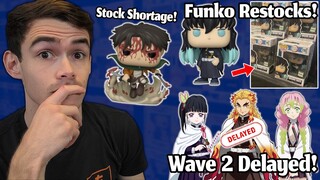 Funko News: Demon Slayer Wave 2 Delayed 2023 | Muichiro Funko Pop Restock | Battle Levi Stock Issues