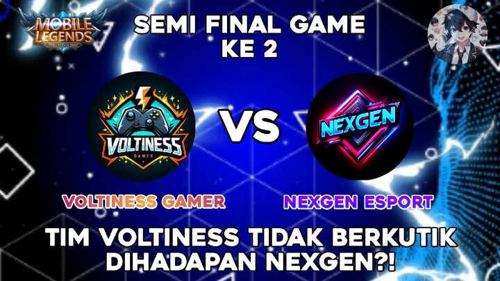 tim Voltiness menyerah⁉️ | Semi Final Game ke-2 |