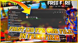 Fix Lag in Free Fire First 120Fps OBB File In Free Fire 😱 Fix Lag 1gb 2gb 3gb 4gb ram Free Fire