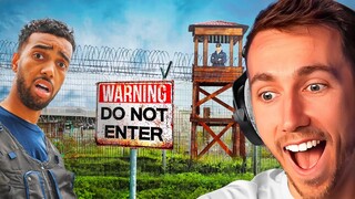 Miniminter Reacts To SNEAKING Into A BANNED Country