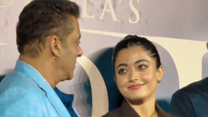 Salmam and Rashmika viral moment 😍