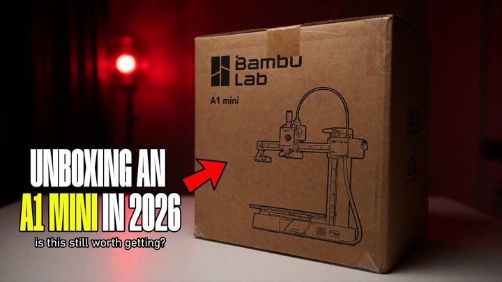 Unboxing & Setting Up A Bambulab A1 Mini In 2026