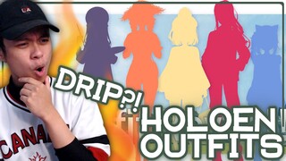 THEY'RE DRIPPIN! | Hololive EN New Outfits Reaction