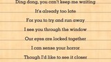 hide and seek song lyrics