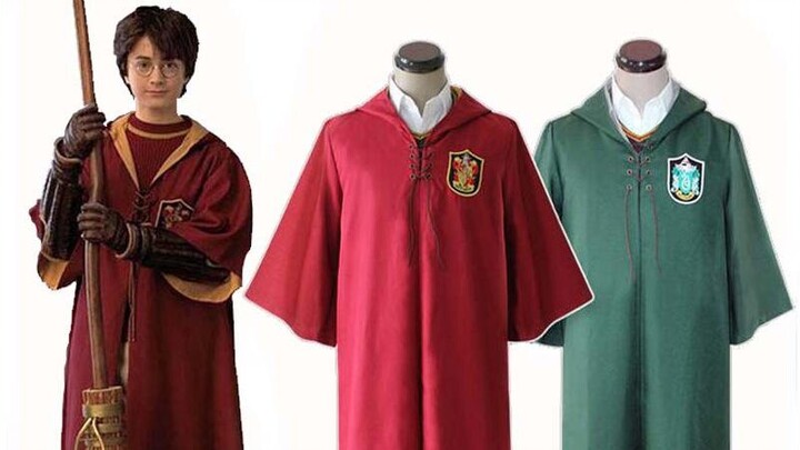 jubah harry potter Quidditch sport asrama sihir Hogwarts