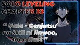 Mala-Genjutsu na Skill ni Jinwoo , Bloodlust - Solo Leveling Full Chapter 33 Tagalog Recap