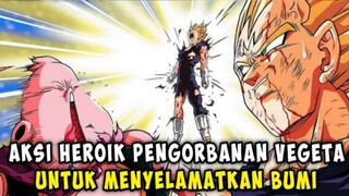 Pengorbanan Vegeta untuk melindungi Bumi -Dbz part 11