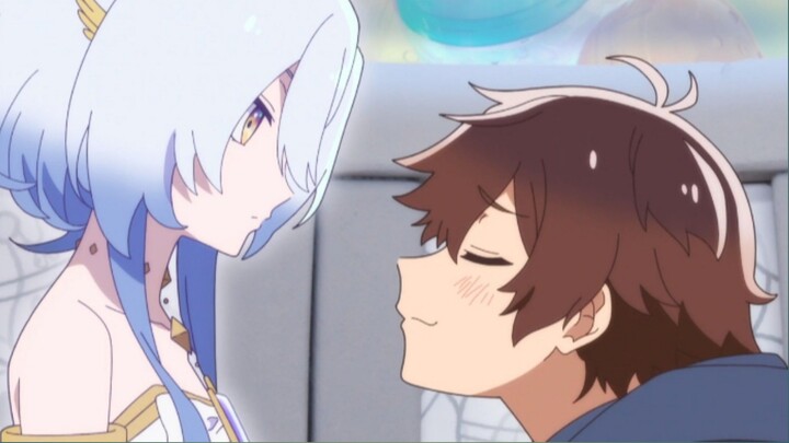Megami "Isekai Tensei Nani ni Naritai desu ka" Ore "Yuusha no Rokkotsu de" 💦eps.01