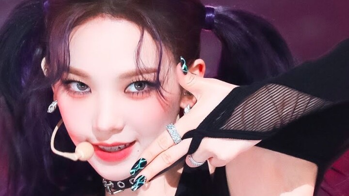 Finally waited for the double ponytail! aespa Liu Zhimin Girls 220724 4K vertical screen straight sh