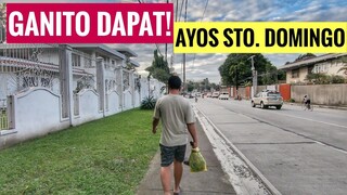 Awesome Walk from SANTO DOMINGO to DAPITAN Metro Manila Philippines [4K] 🇵🇭