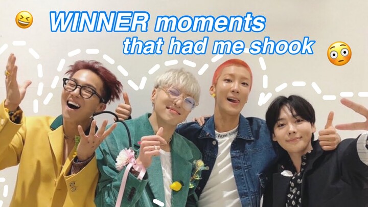 WINNER moments that had me shook