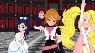 【mmdプリキュア】マックスハートでライアーダンス