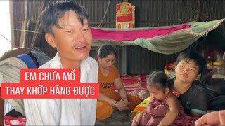 Em Liêm chưa mổ thay khớp háng được báo tin cho cô chú anh chị MTQ biết được vấn đề