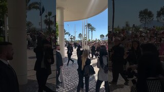 OUR RISING STAR | BECKY CANNES RED CARPET #BeckyforBalenciaga #BeckyxBvlgari #cannes2024 #freenbeck