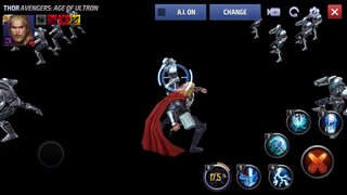 MARVEL FUTURE FIGHT - THOR AGE OF ULTRON  SUIT COMPLETE MOVESET