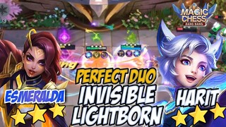 PERFECT COMBO DUO MAGE ! HYPER HARIT FT ESMERALDA INVISIBLE LIGHTBORN ! MAGIC CHESS