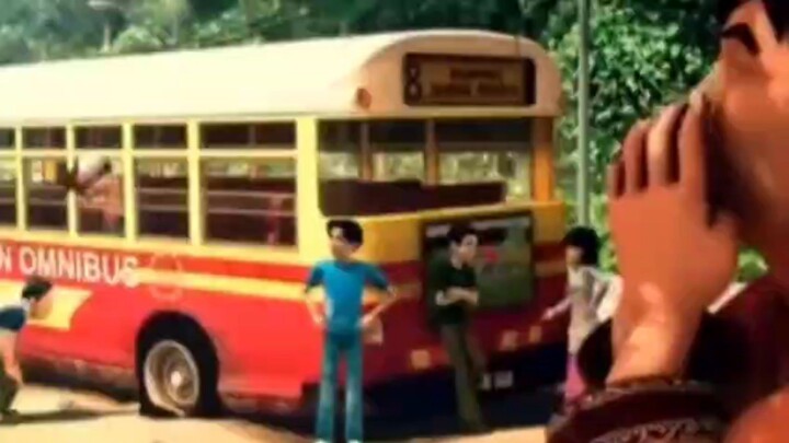upin ipin mobil mogok