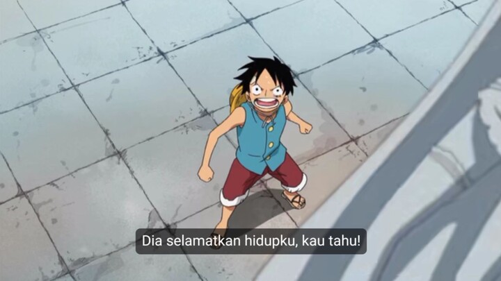 Momen Luffy Menggunakan Haki Raja 😱