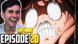 "ANYA CANT JUST CHILL" SPY x FAMILY Episode 20 REACTION!