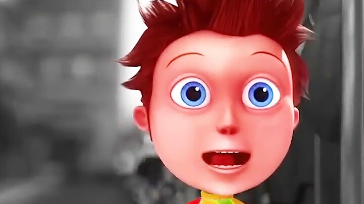 A magical boy who can change the color of his body by swearing!
