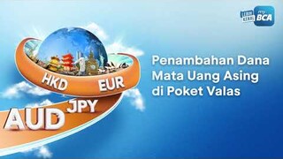 Cara Penambahan Dana di Poket Valas myBCA