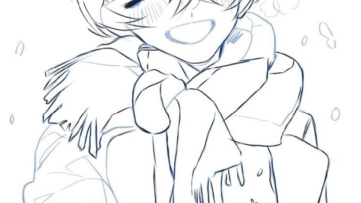 assassin (Akira) tersenyum melihat kekasihnya