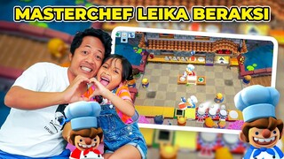 LEIKA 24 JAM BERSAMA AYAH 😍🥰 LEIKA MINTA AJARIN AYAH MASAK BUAT IKUTAN MASTERCHEF[OVERCOOKED 2 INDO]