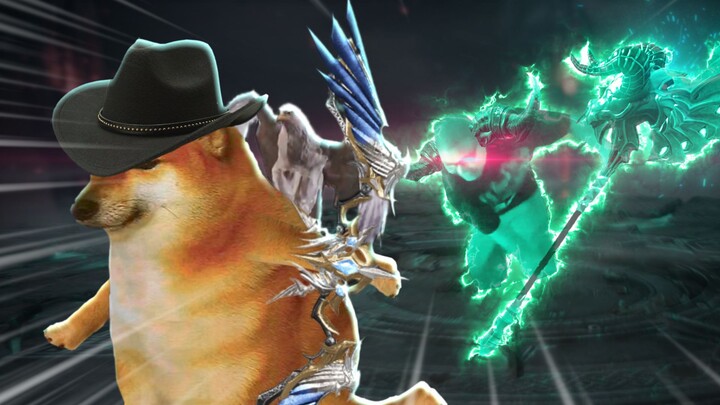 Cheems Bertarung Hebat Melawan Orang-Sapi!