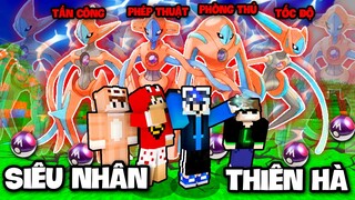 MINECRAFT PIXELMON YTB P4#20: TRIỆU HỒI SIÊU NHÂN THIÊN HÀ DEOXYS VÀ ĐẤU HỆ BĂNG MẠNH