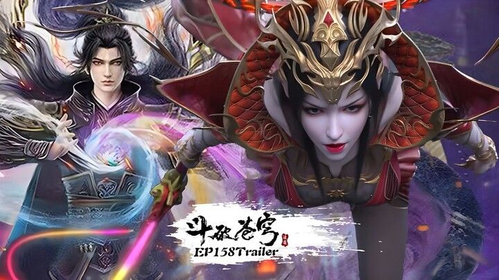 Episode 158 Kemunculan Cai Lin Dou Zun 🌟5 melawan Shi Tian Dou Zun 🌟6