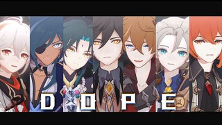 [Genshin Impact MMD] Tivat Boys Group - DOPE