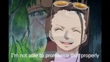 Nico Robin can't pronounce her own technique