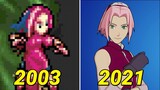 Evolution of Sakura Haruno in Games (2003-2022)