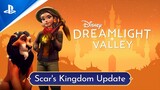 Disney Dreamlight Valley - Scar's Kingdom Update Trailer | PS5 & PS4 Games