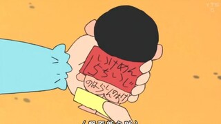 小新自创的人形名片，裤子还可以脱下来，创意十足