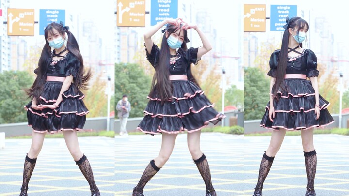 出门跳一小段loveit~ ꒰⌗´͈ ᵕ `͈⌗꒱