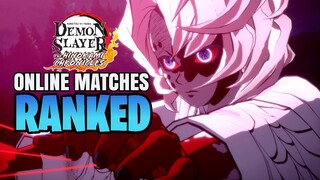 RUI'S CRAZY ULTIMATE ART! NEW DLC! ONLINE Ranked Match | Demon Slayer: The Hinokami Chronicles