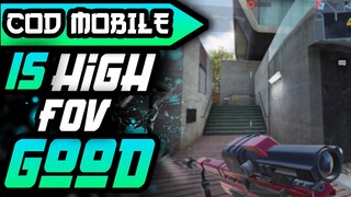 IS a HIGHER FOV worth it - COD MOBILE