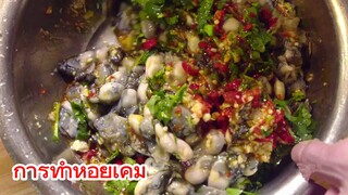 การทำหอยเค็ม