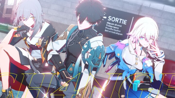 [ผลกระทบ Honkai: Star Dome Railway MMD]CH4NGE[星. 7 มีนาคม]