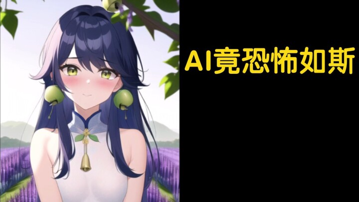 When I tried to use AI to draw the heroine of the online novel - Battle Through the Heavens