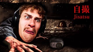 JAPANESE FOUND FOOTAGE HORROR GAME | Jisatsu | 自撮