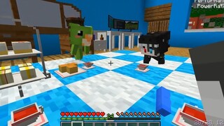 Mèo Simmy Thử Thách Thoát Khỏi Tiệc Ngủ Simmy.EXE Trong Minecraft