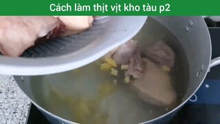 Cách làm thịt vịt kho tàu p2