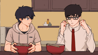[Blue Exorcist/Viết tay] Xin chúc mừng anh em nhà Okumura