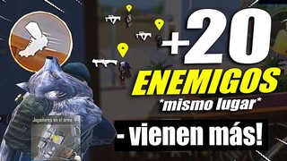 Usando LA NUEVA HABILIDAD de MESSI para RUSHEAR y GANAR 1vs4 | PUBG Mobile