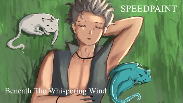 [Speedpaint/ASMR] Beneath the Whispering Wind