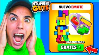 Compré NUEVO EMOTE *TETRIS* en STUMBLE GUYS y ASÍ FUNCIONA! 😱